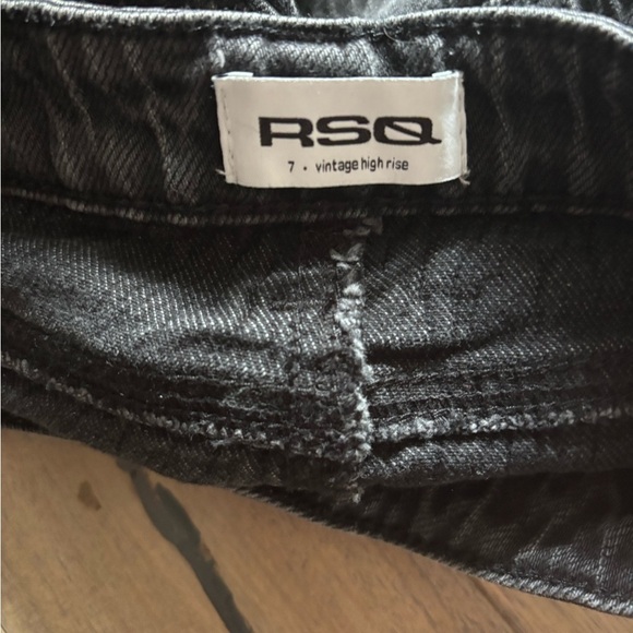 RSQ Vintage High Rise Jean Shorts - Picture 3 of 3